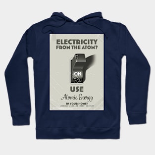 Atomic Age electricity poster. Hoodie